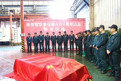 bbin宝盈首台AGV智能小车揭彩首发